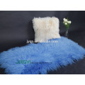 Wholesale Tibetan Mongolian Lamb Dyed Fur Leather Plate